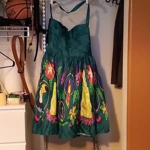 Vintage Inspired by Jackie Tiki Room Halter Dress